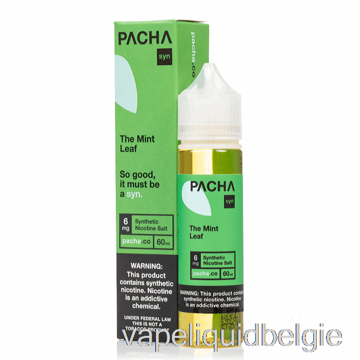 Vape België Het Muntblad Honingdauwbes Kiwi - Pachamama - 60ml 0mg